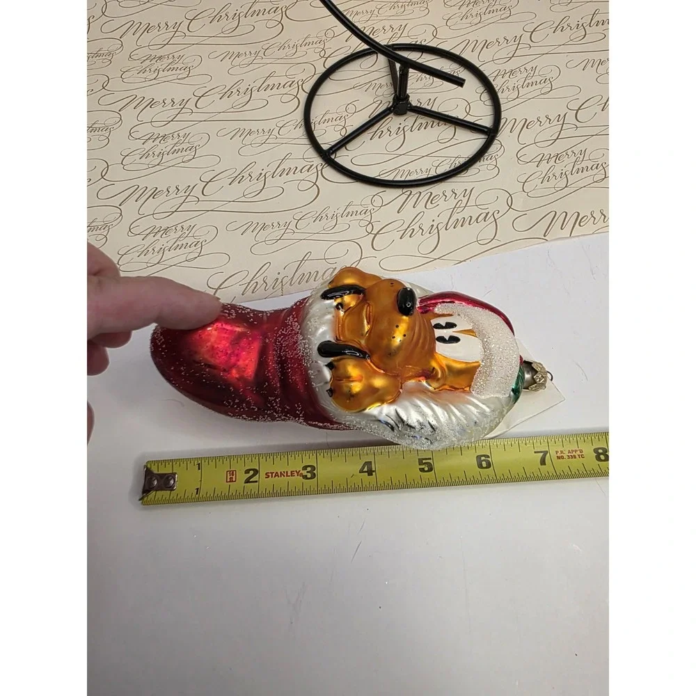 1998 Christopher Radko Disney Pluto Stocking 98-DIS-07 Ornament 7